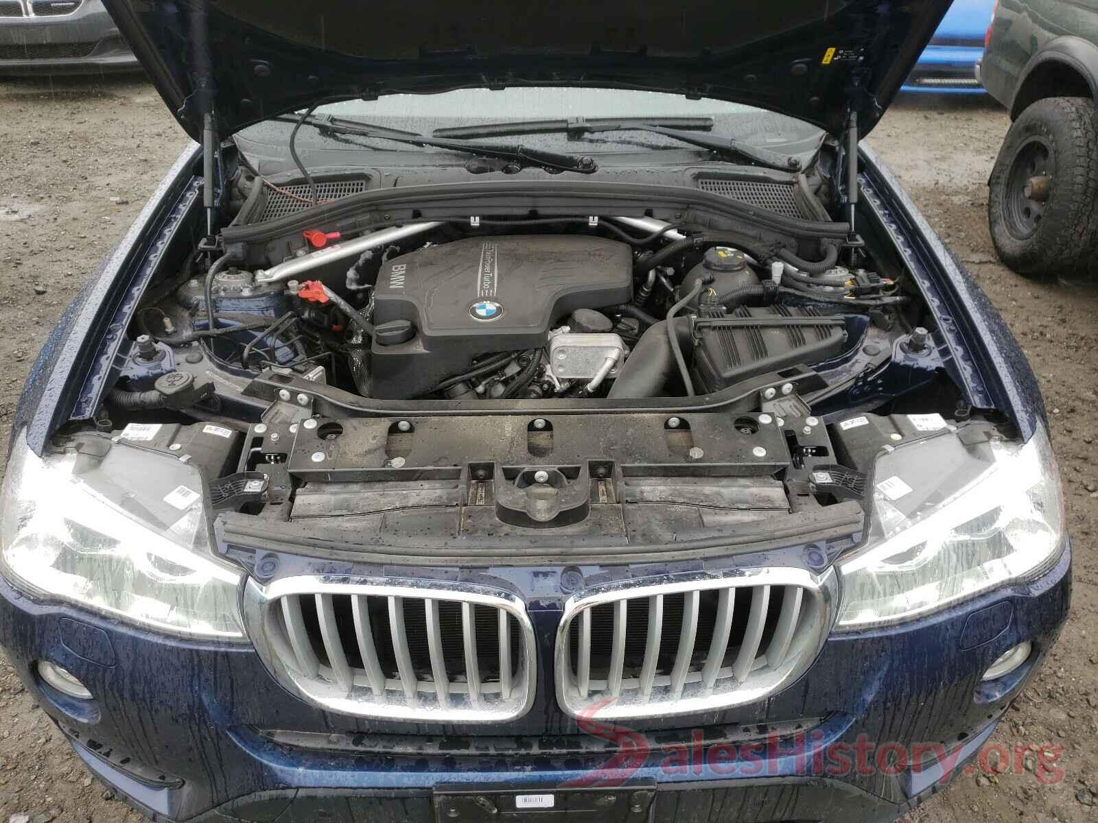 5UXWX9C57H0T07709 2017 BMW X3