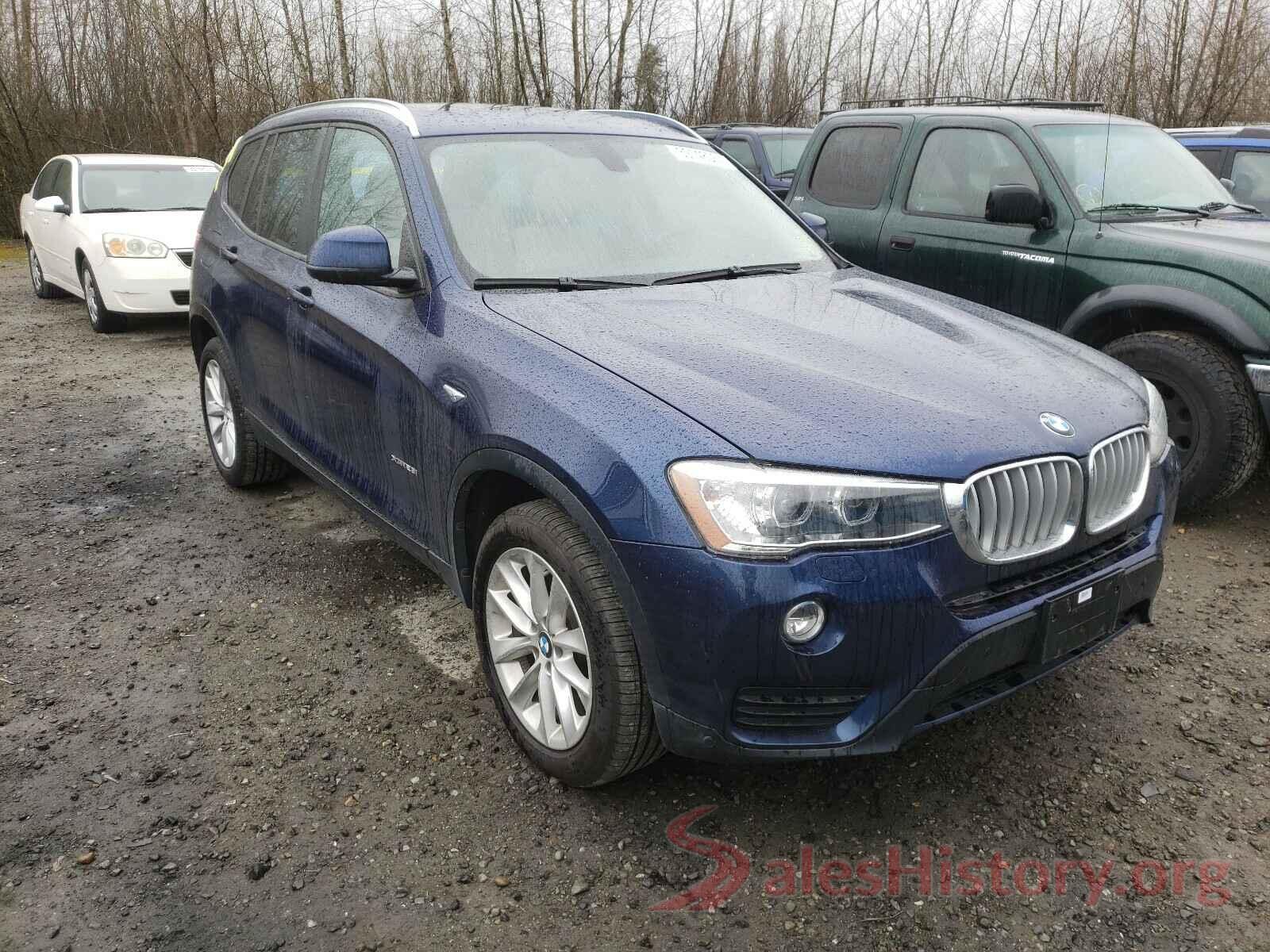 5UXWX9C57H0T07709 2017 BMW X3