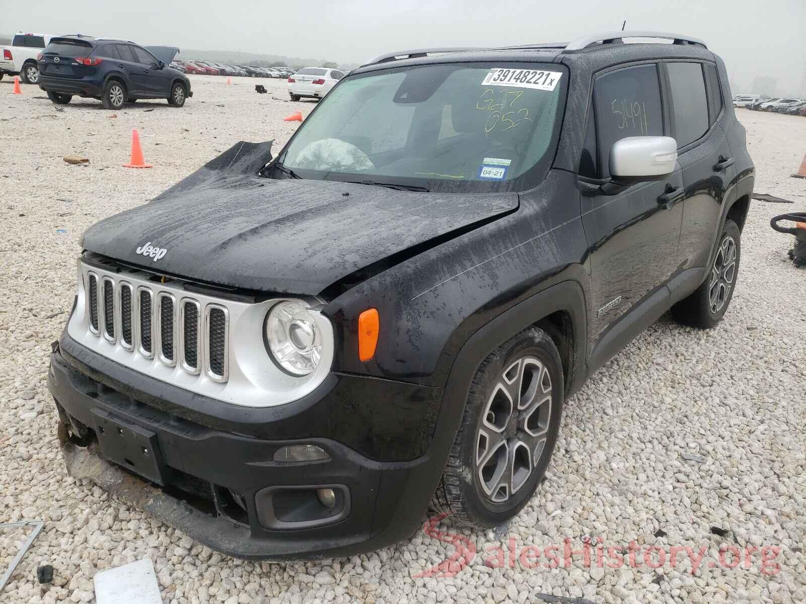 ZACCJADB5HPG27052 2017 JEEP RENEGADE