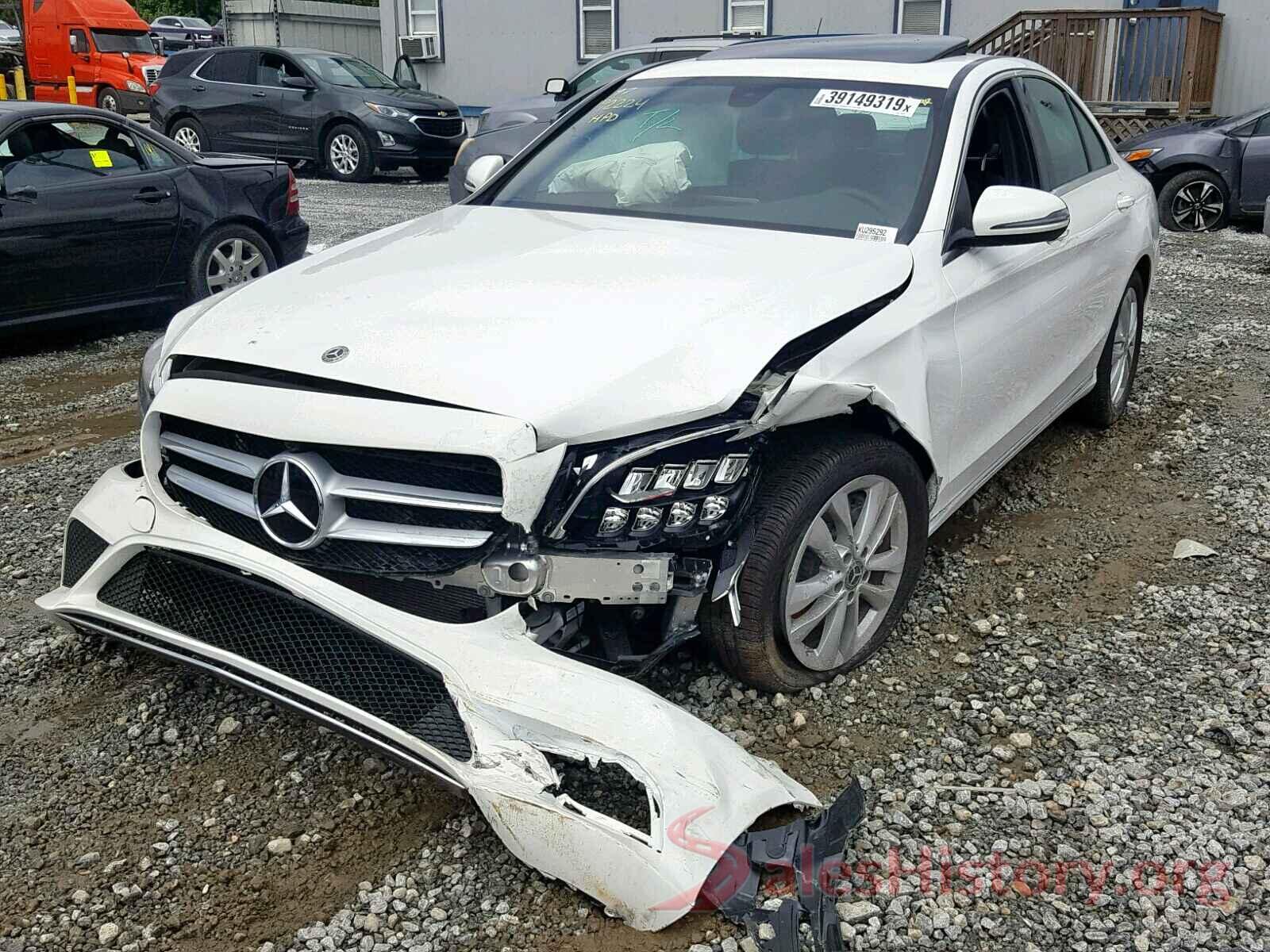 55SWF8DB1KU295292 2019 MERCEDES-BENZ C CLASS