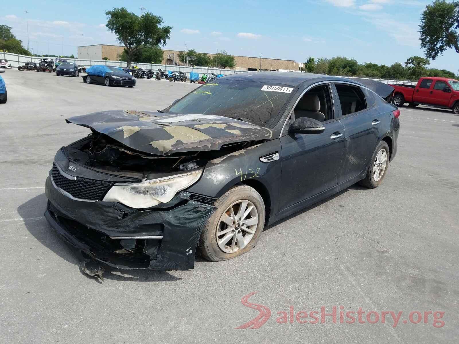 5XXGT4L38GG029239 2016 KIA OPTIMA