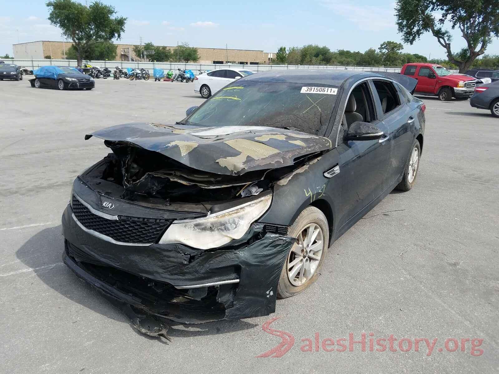 5XXGT4L38GG029239 2016 KIA OPTIMA