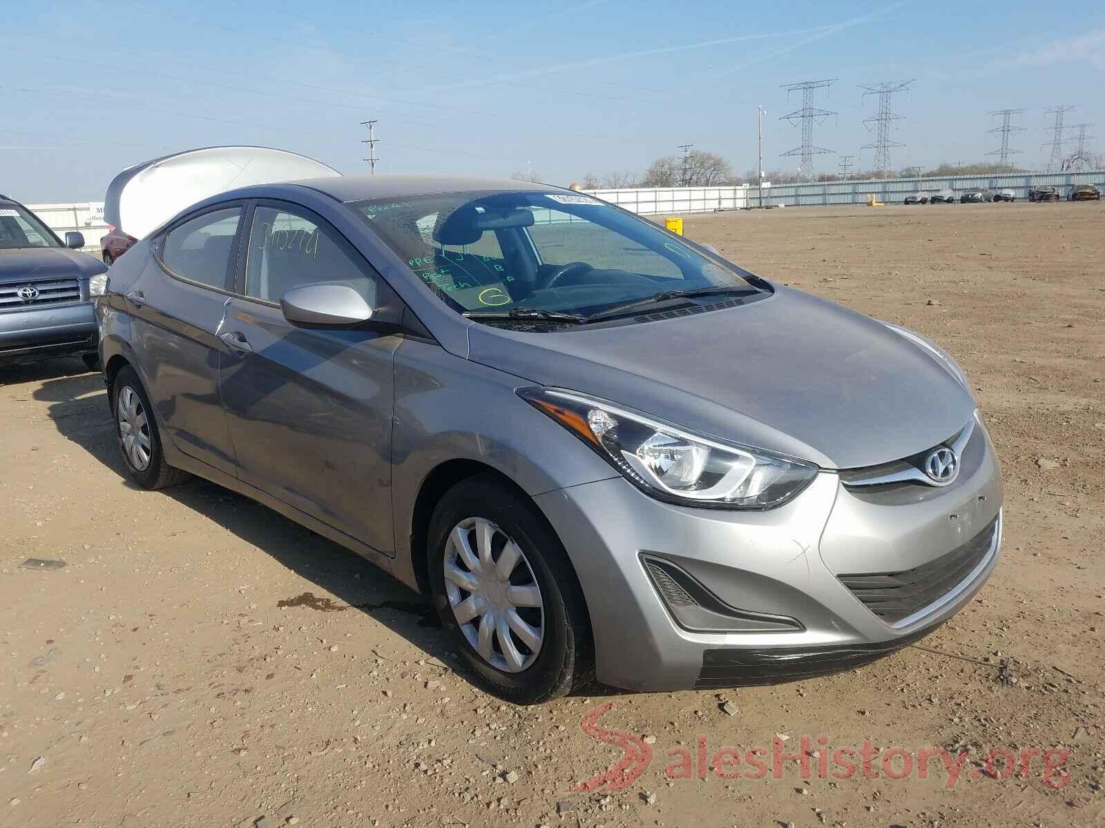 KMHDH4AE5GU514792 2016 HYUNDAI ELANTRA