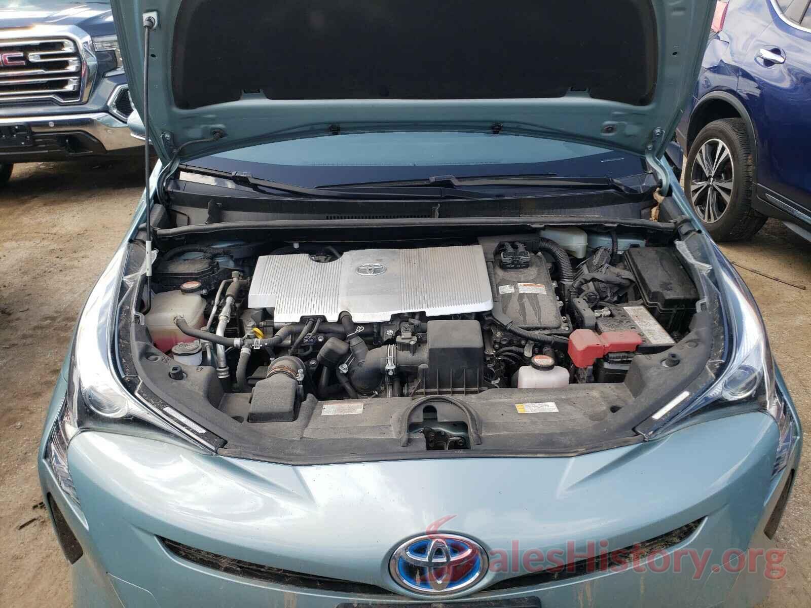 JTDKBRFU5G3010243 2016 TOYOTA PRIUS