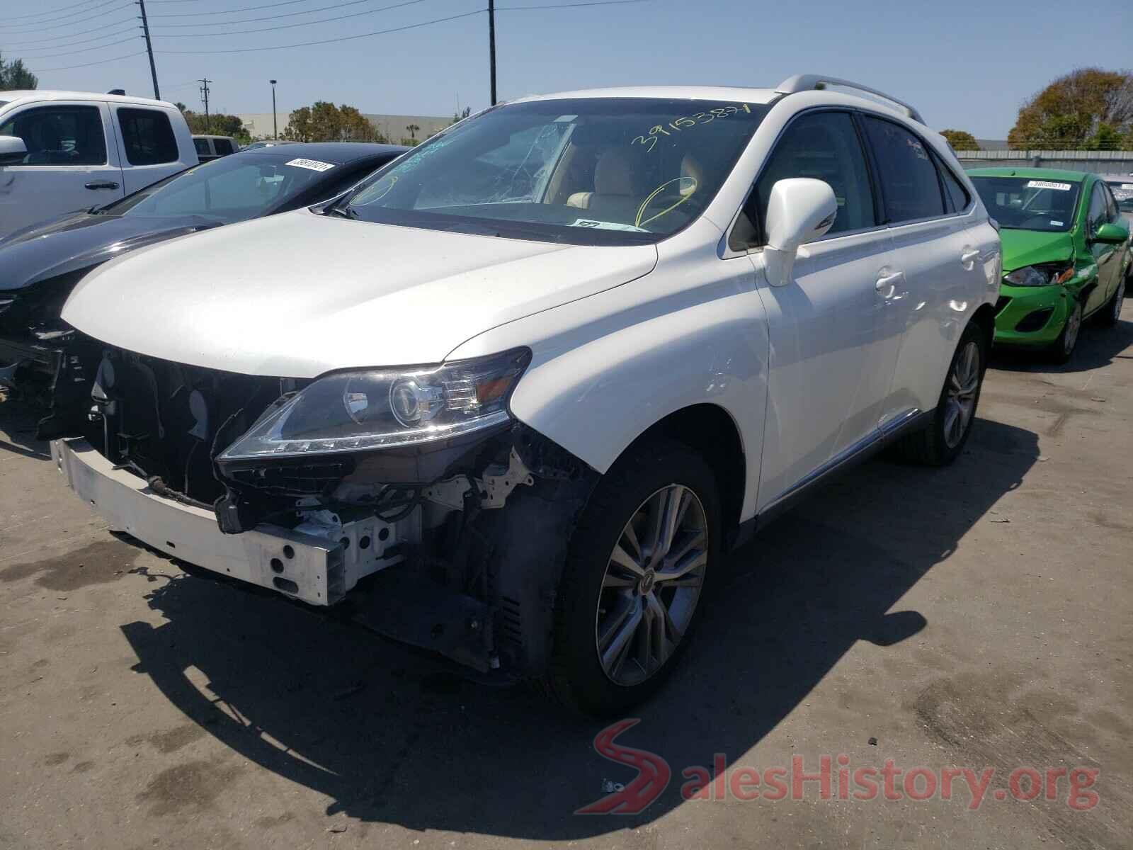 2T2ZK1BA6FC197358 2015 LEXUS RX350