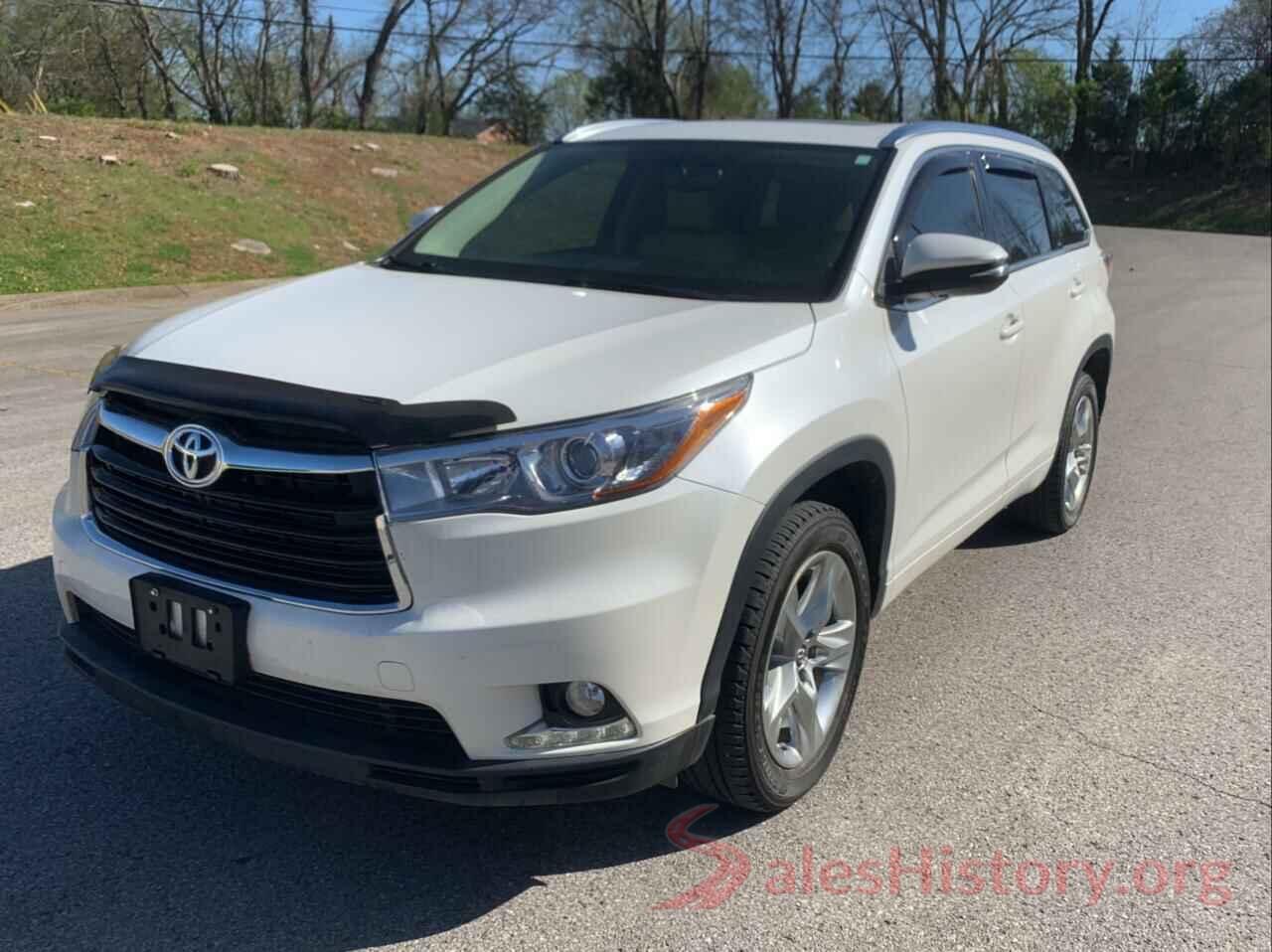 5TDYKRFH3GS150741 2016 TOYOTA HIGHLANDER