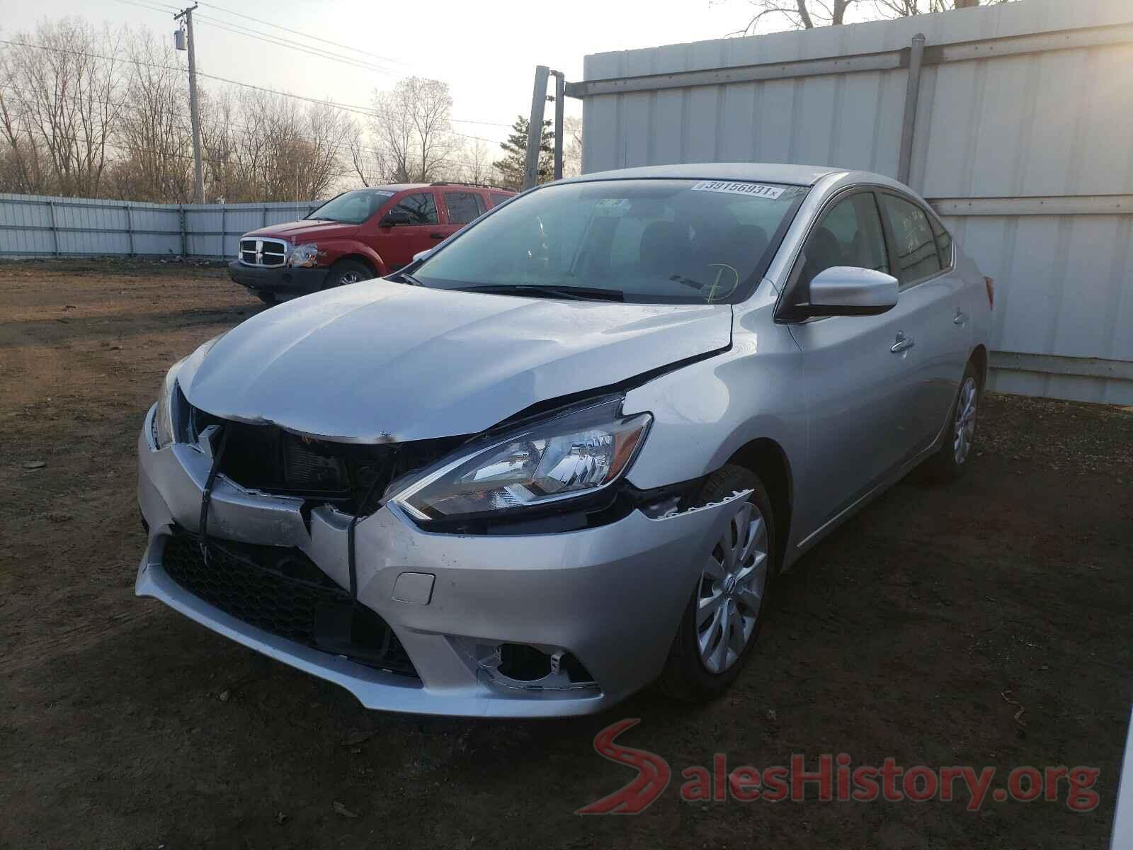 3N1AB7AP7KY338722 2019 NISSAN SENTRA