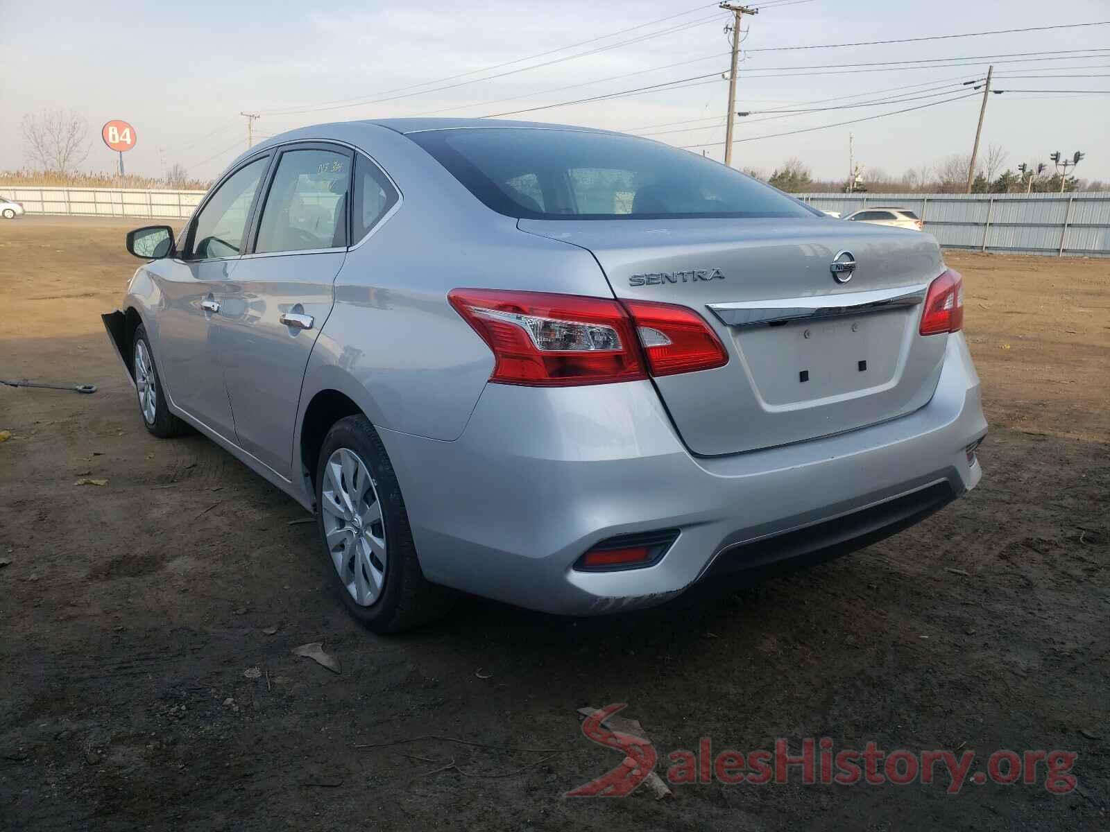 3N1AB7AP7KY338722 2019 NISSAN SENTRA