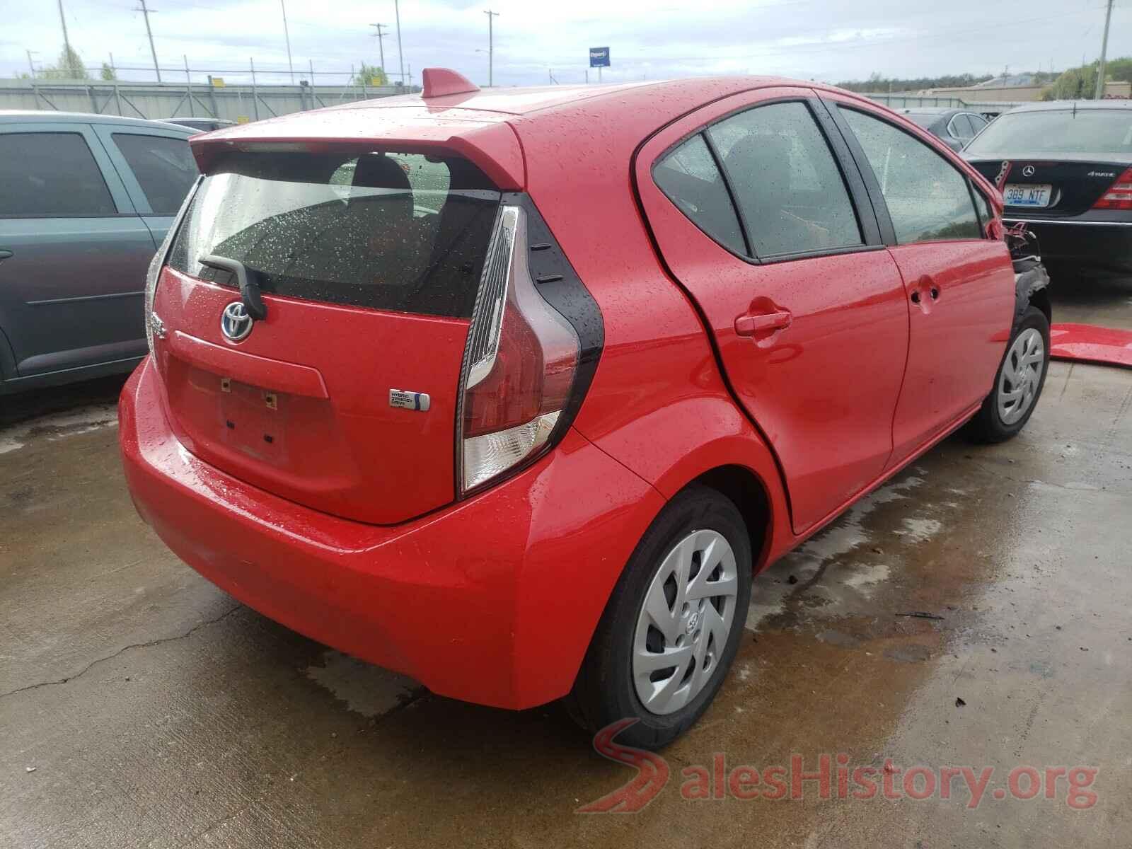 JTDKDTB33G1590155 2016 TOYOTA PRIUS