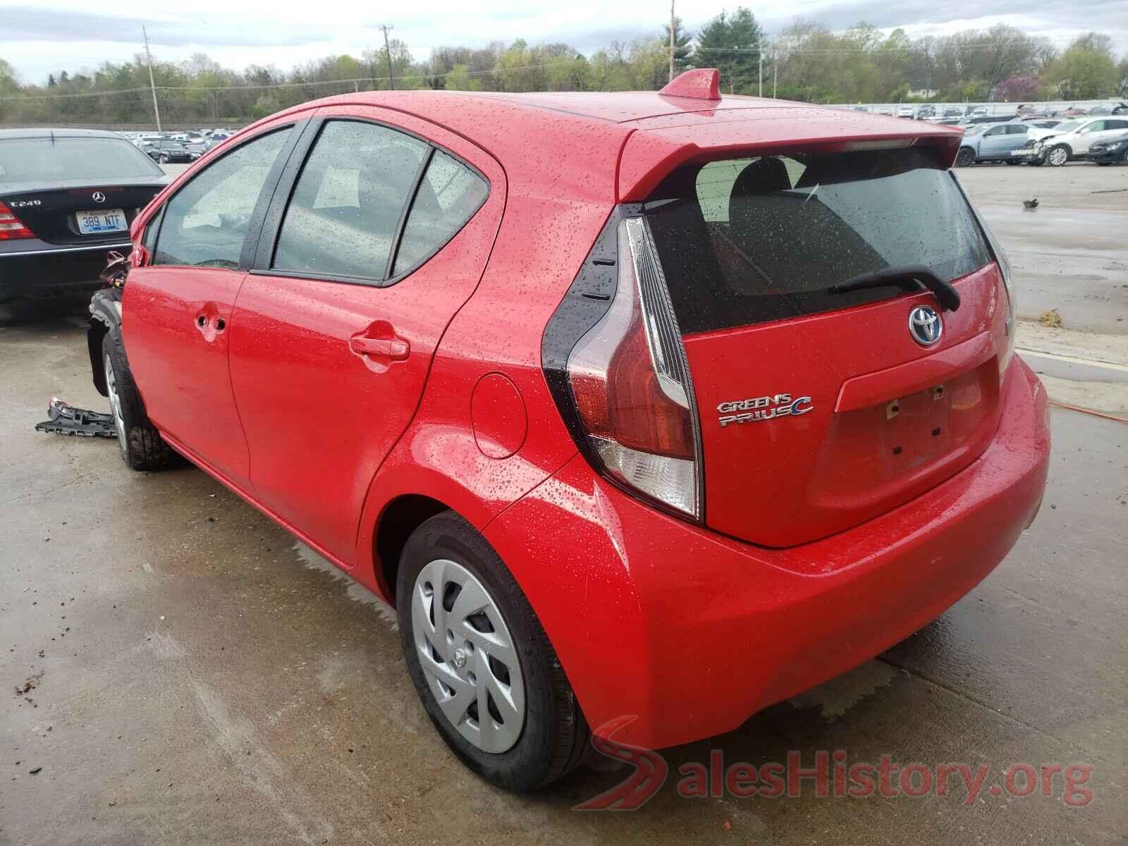 JTDKDTB33G1590155 2016 TOYOTA PRIUS