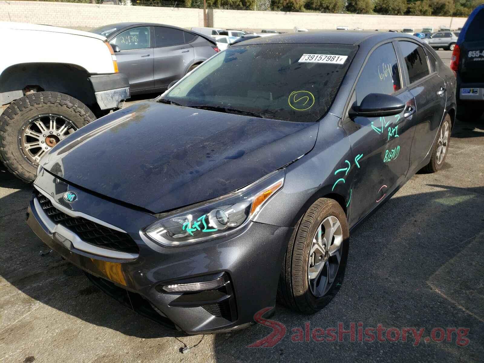 3KPF24AD8ME273407 2021 KIA FORTE