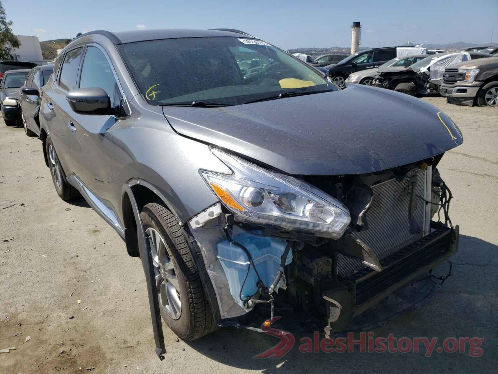 5N1AZ2MH6HN170606 2017 NISSAN MURANO