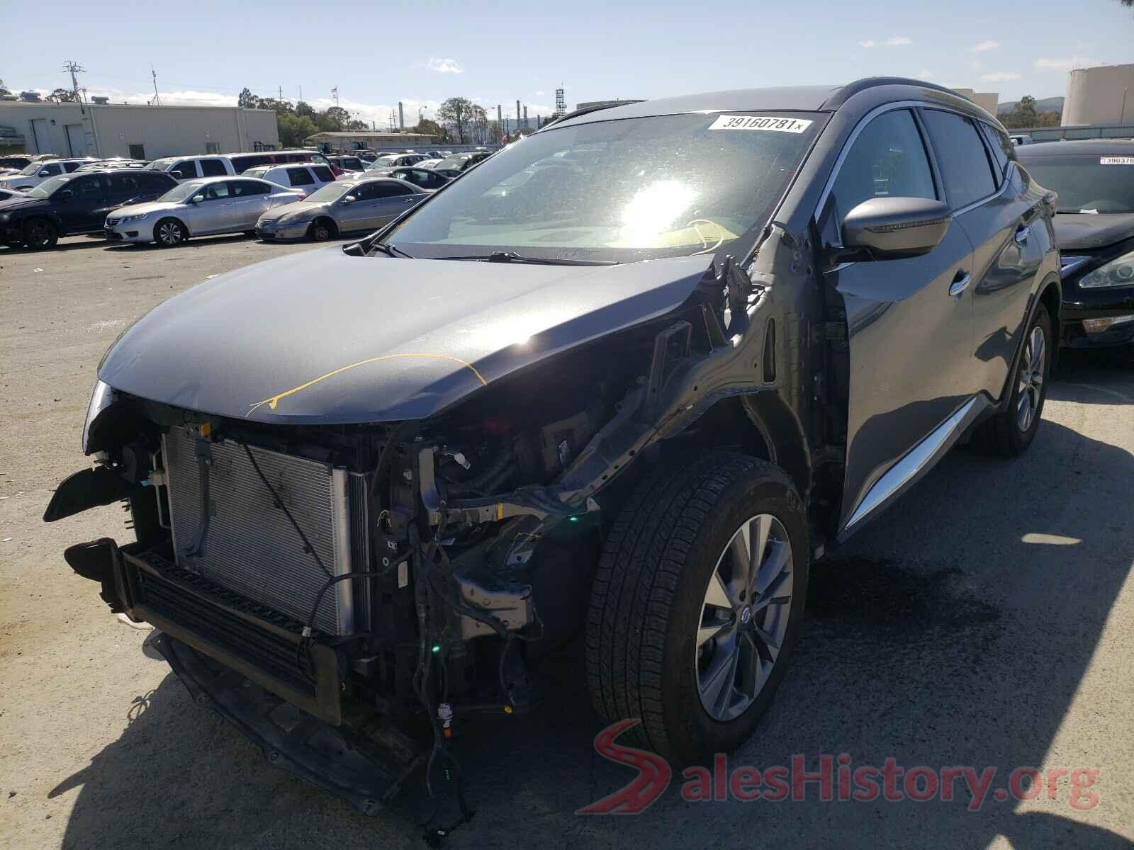 5N1AZ2MH6HN170606 2017 NISSAN MURANO