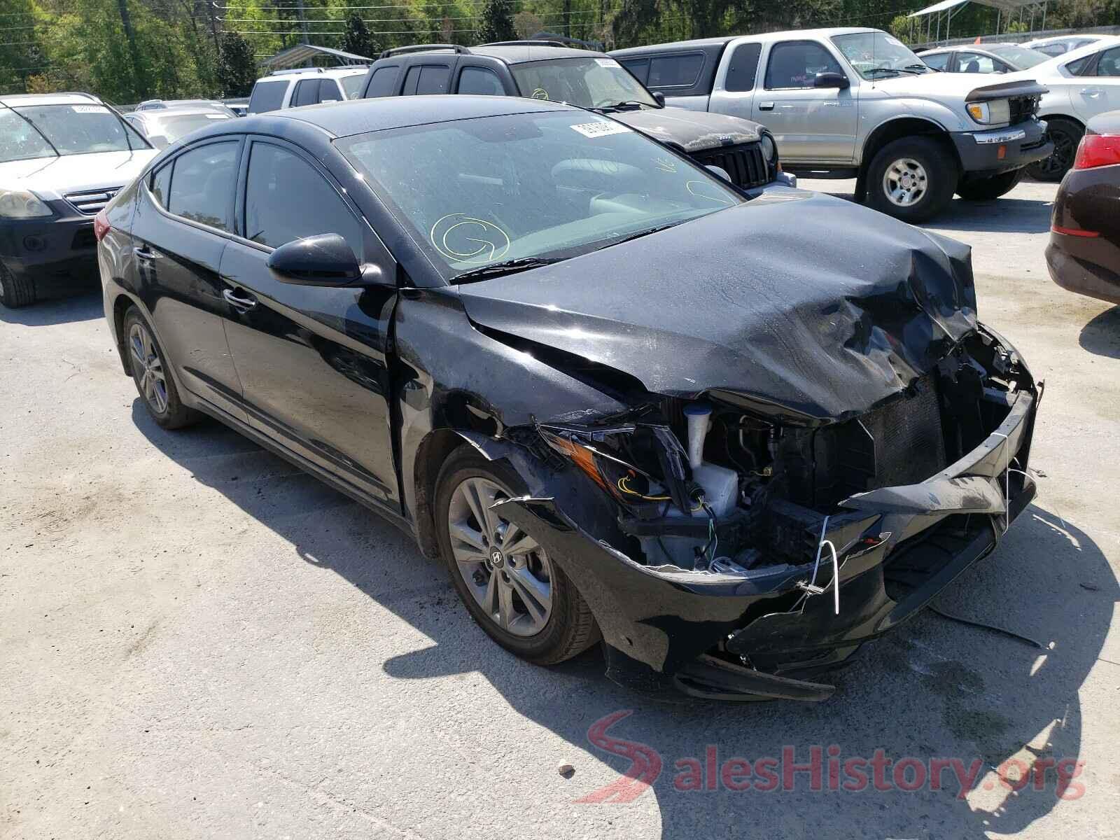 5NPD84LF0JH321347 2018 HYUNDAI ELANTRA