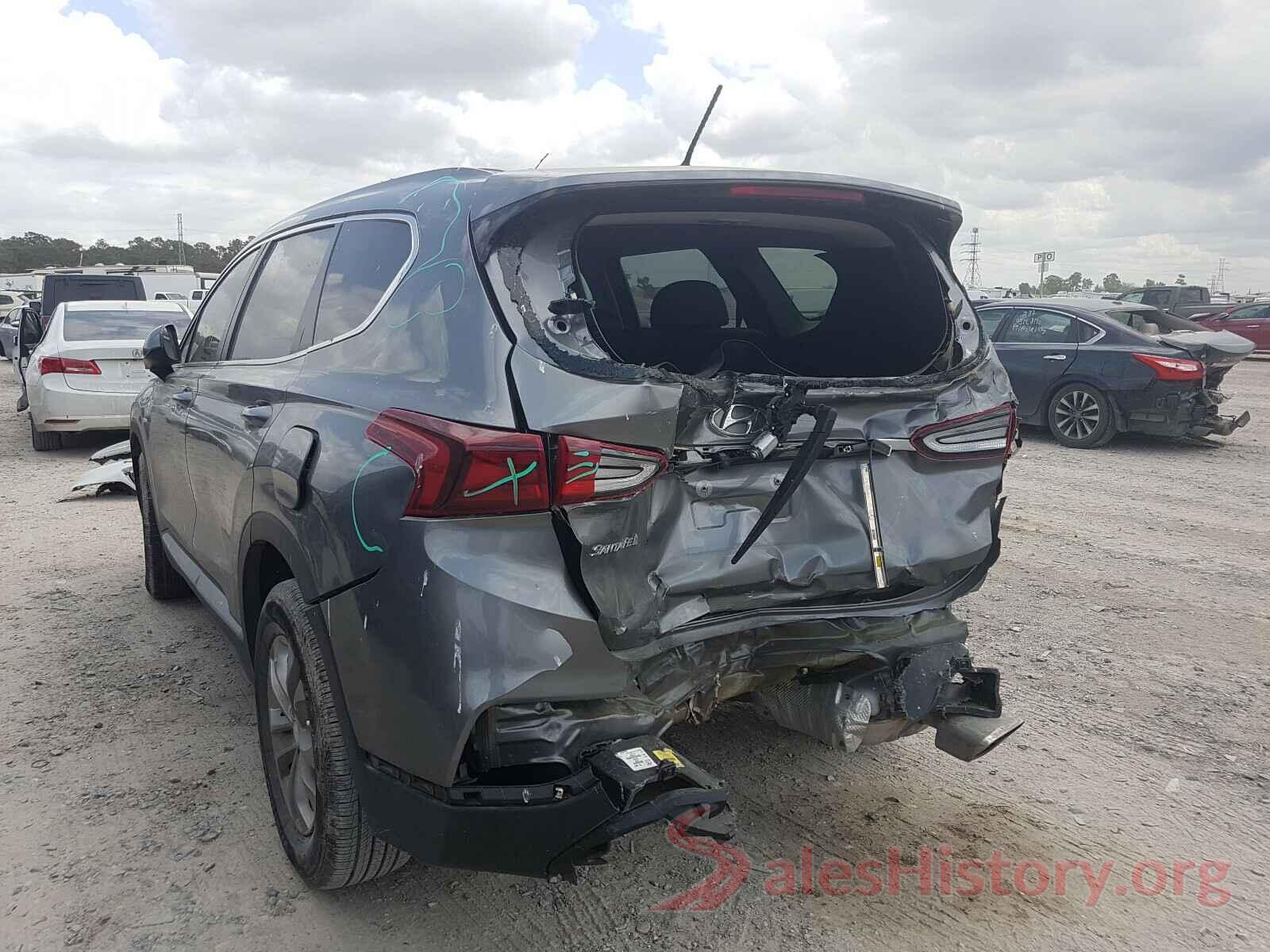 5NMS23AD1KH113335 2019 HYUNDAI SANTA FE