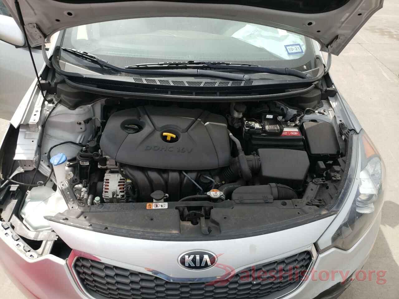 KNAFK4A64G5493397 2016 KIA FORTE