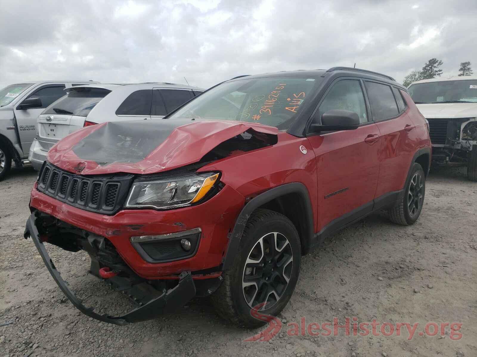 3C4NJDDB3LT207849 2020 JEEP COMPASS