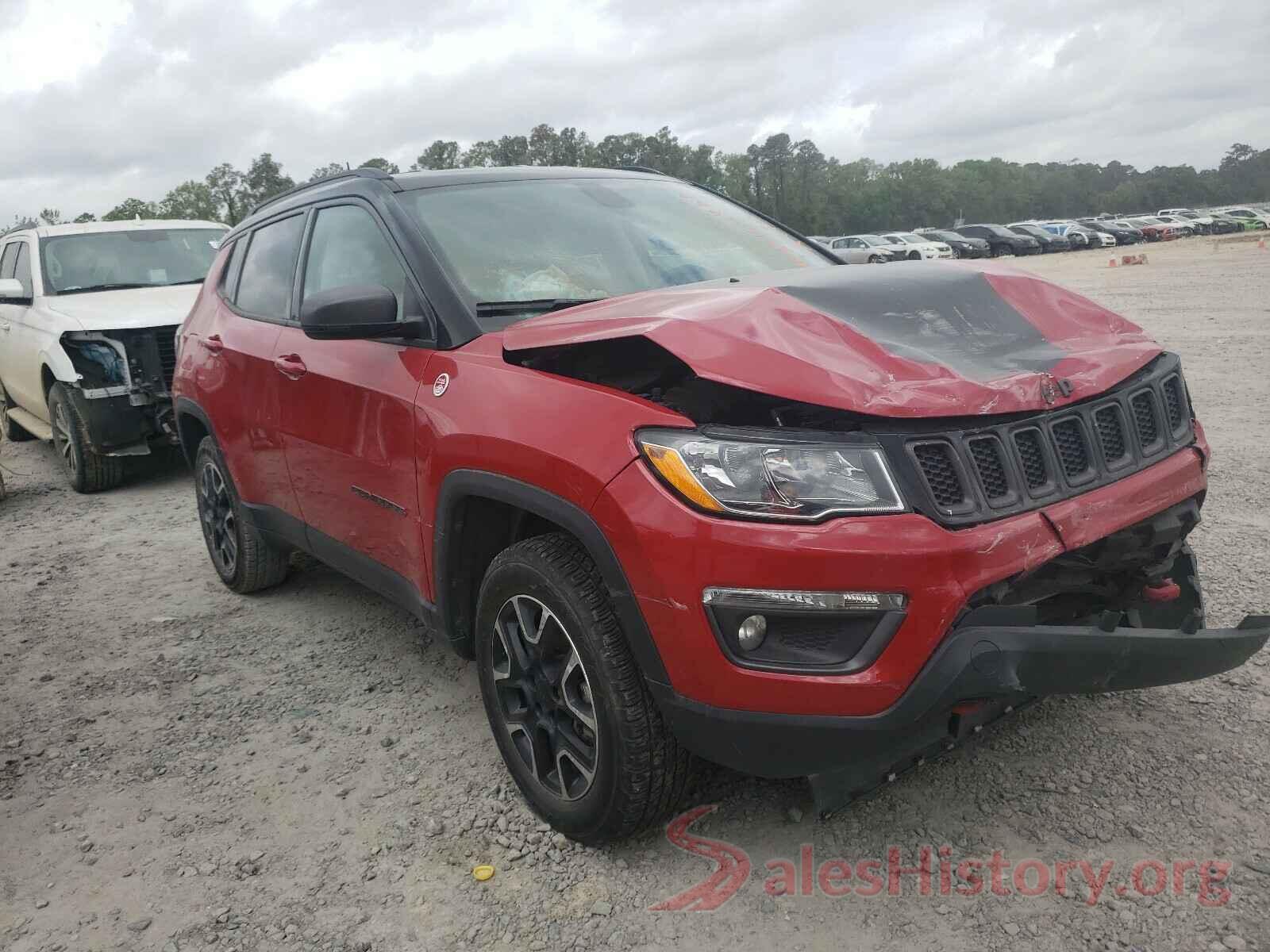 3C4NJDDB3LT207849 2020 JEEP COMPASS