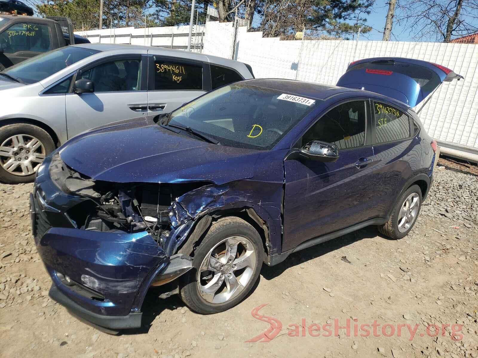 3CZRU6H31GM755446 2016 HONDA HR-V