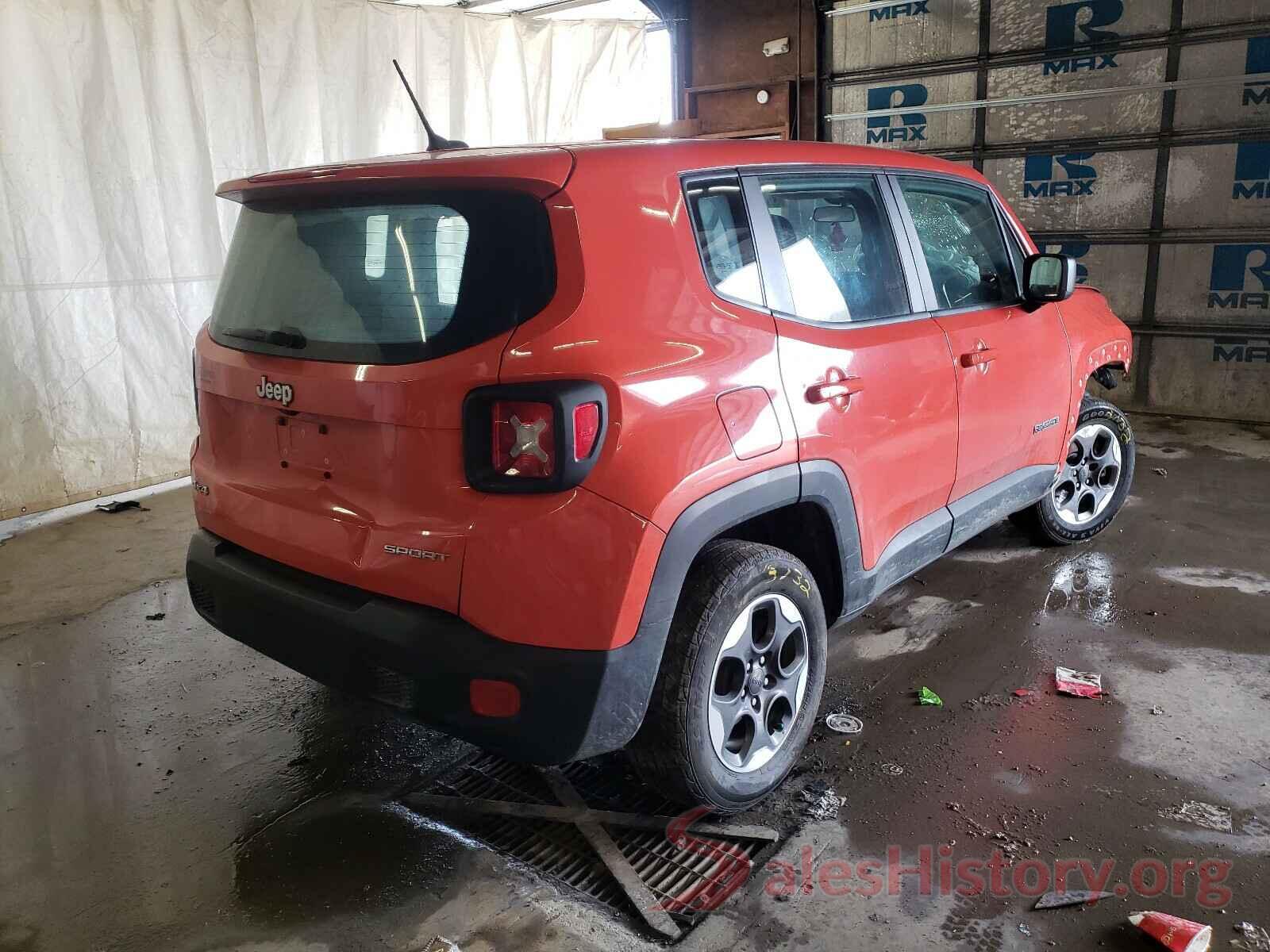 ZACCJBAT8GPD14160 2016 JEEP RENEGADE