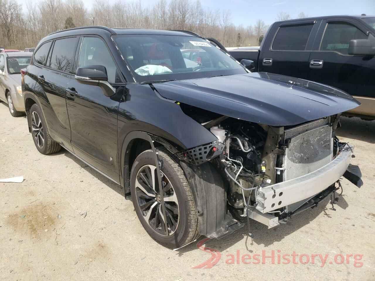 5TDJZRBH2MS116160 2021 TOYOTA HIGHLANDER