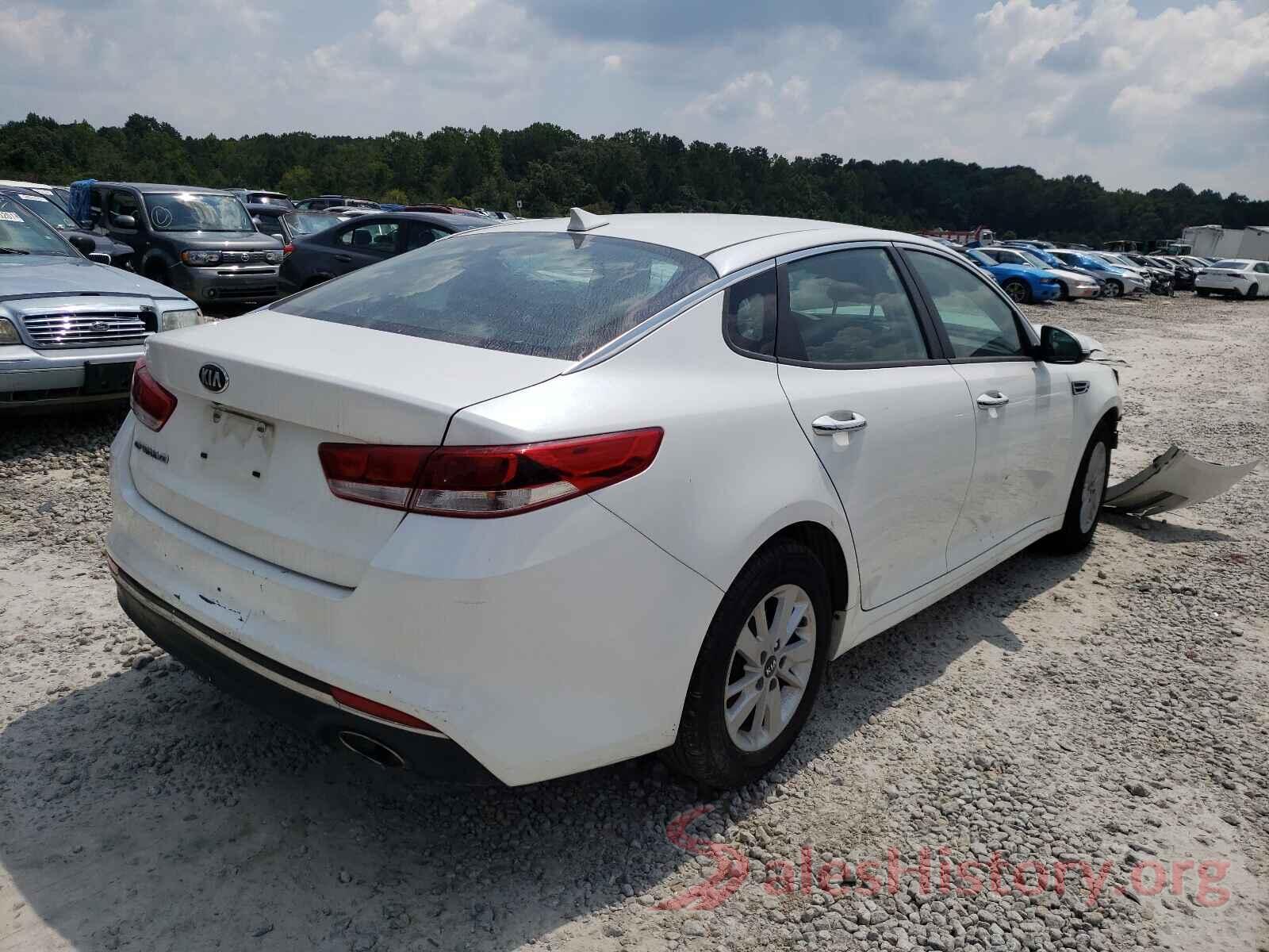 KNAGT4L32G5087283 2016 KIA OPTIMA