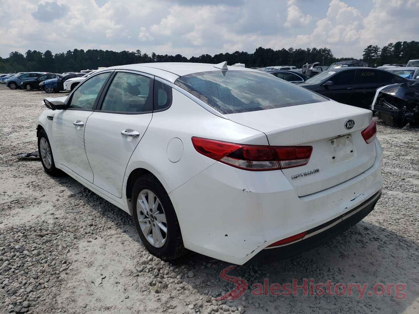 KNAGT4L32G5087283 2016 KIA OPTIMA