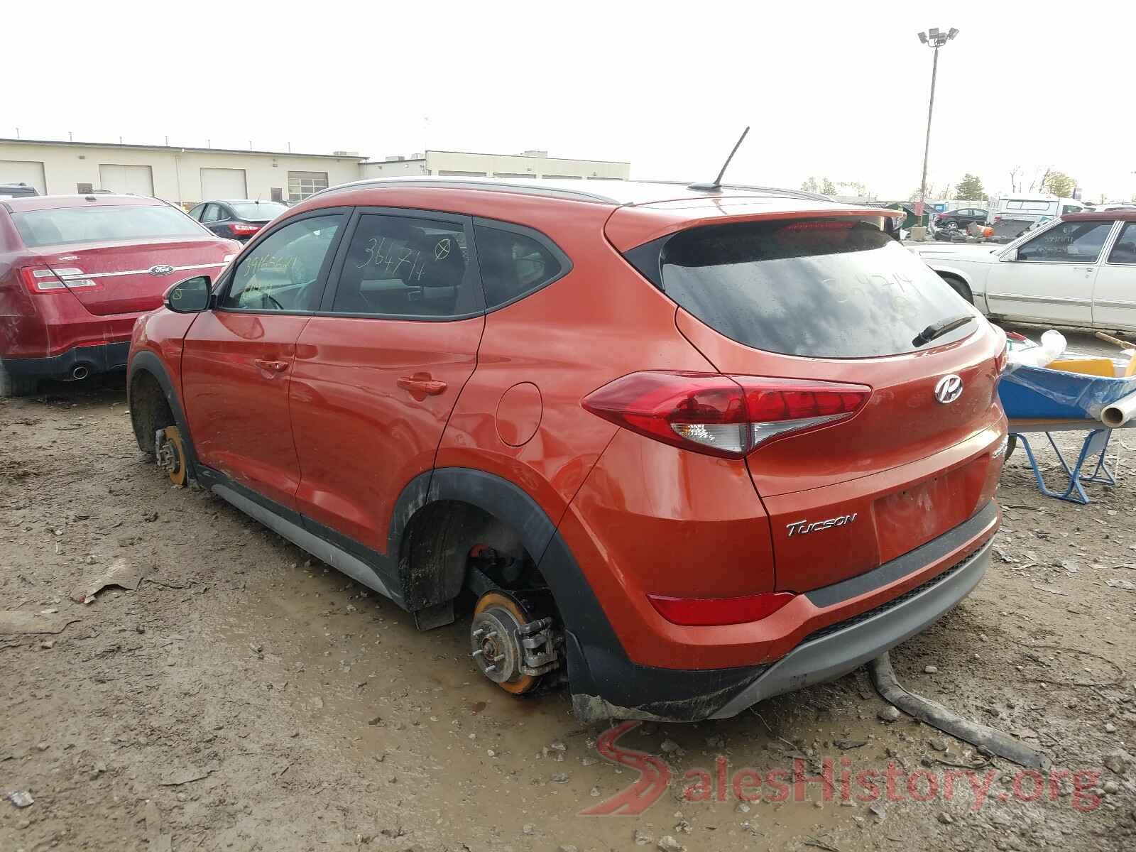 KM8J3CA28HU364714 2017 HYUNDAI TUCSON