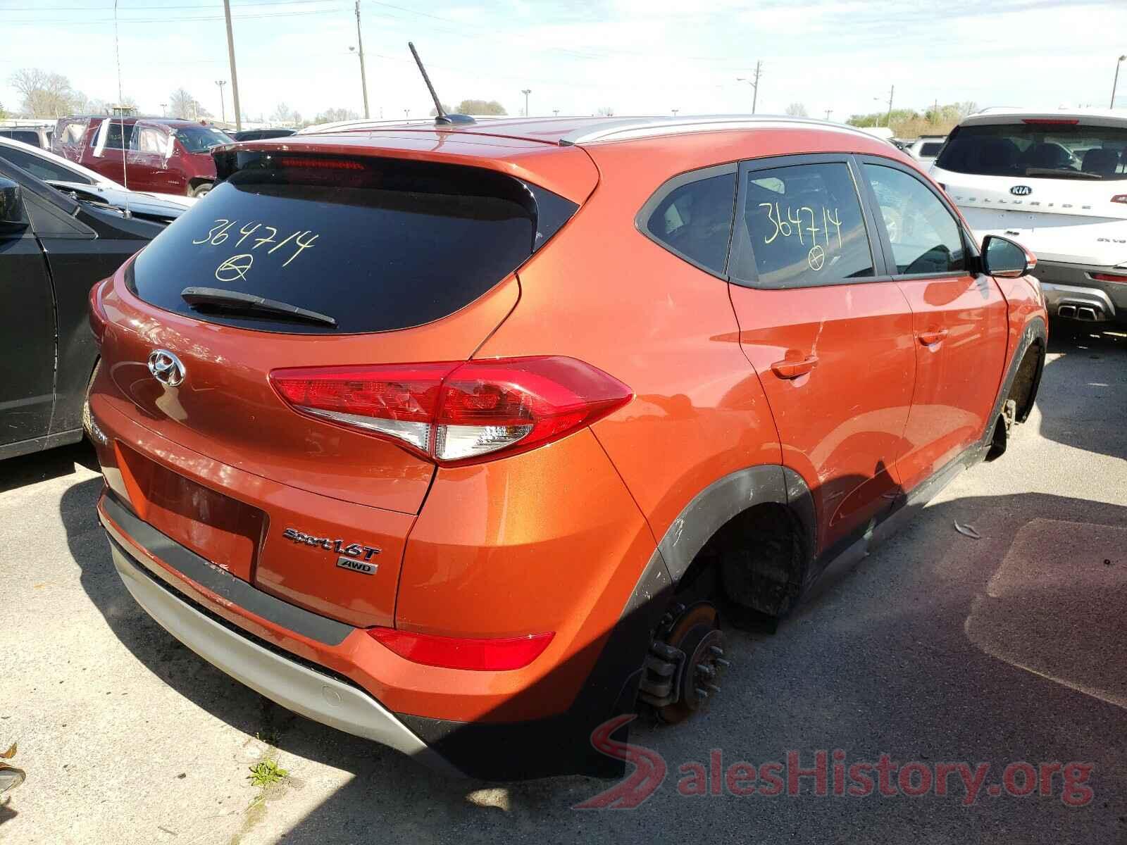 KM8J3CA28HU364714 2017 HYUNDAI TUCSON