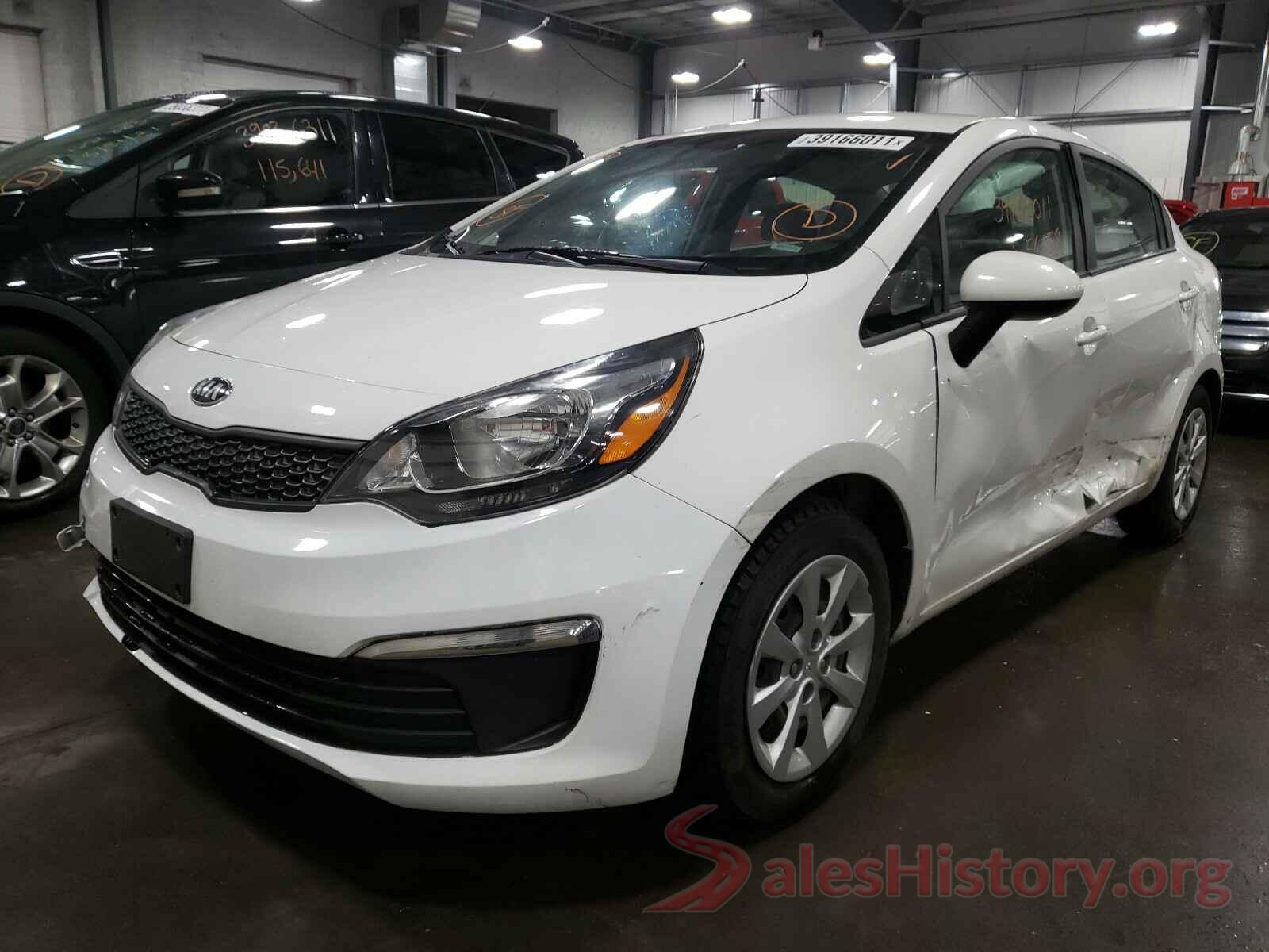 KNADM4A33G6574389 2016 KIA RIO