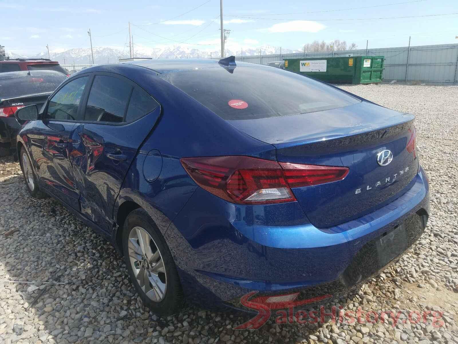 5NPD84LFXKH478255 2019 HYUNDAI ELANTRA