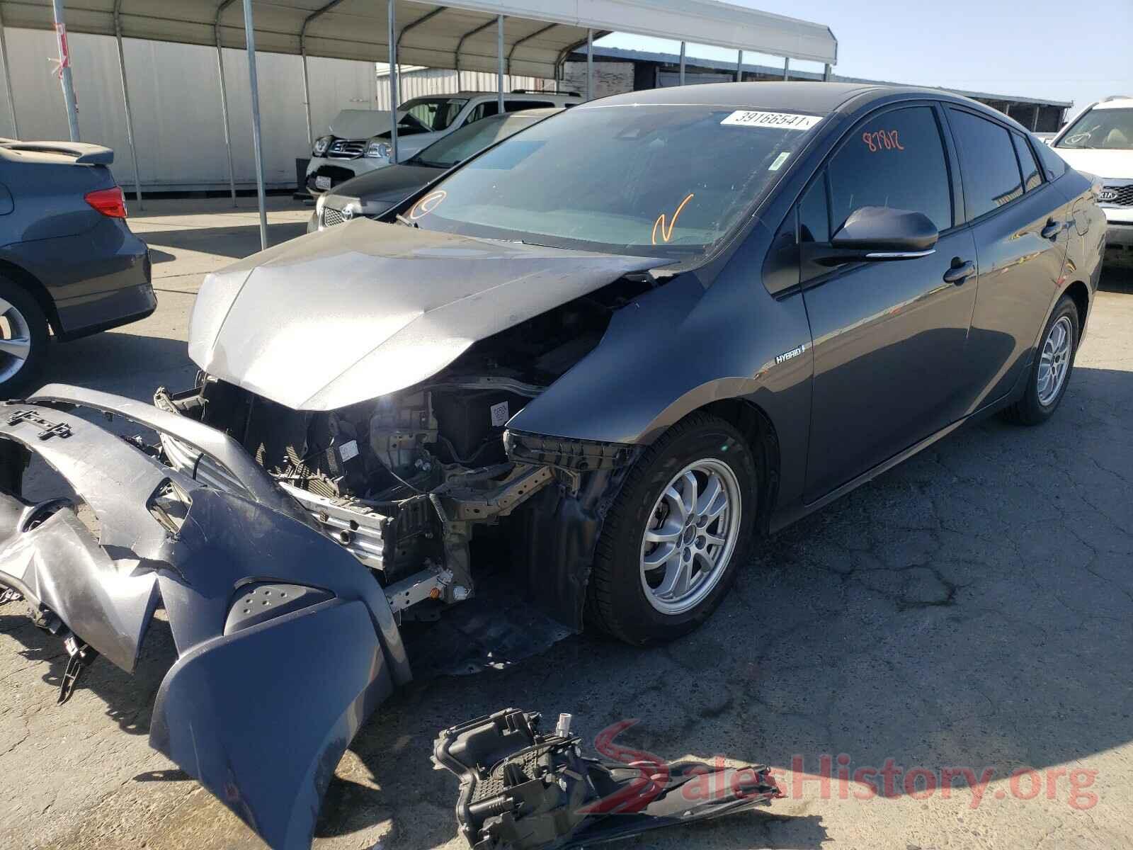 JTDKBRFU4J3073308 2018 TOYOTA PRIUS