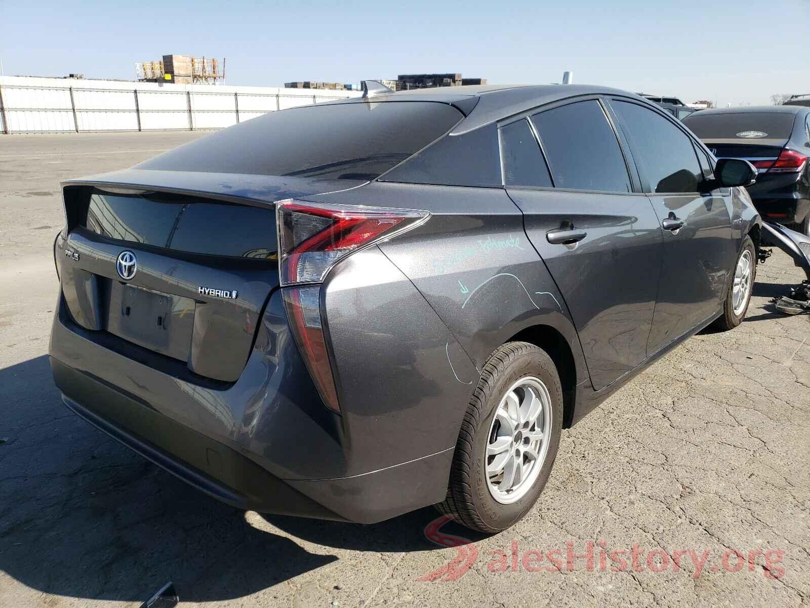 JTDKBRFU4J3073308 2018 TOYOTA PRIUS