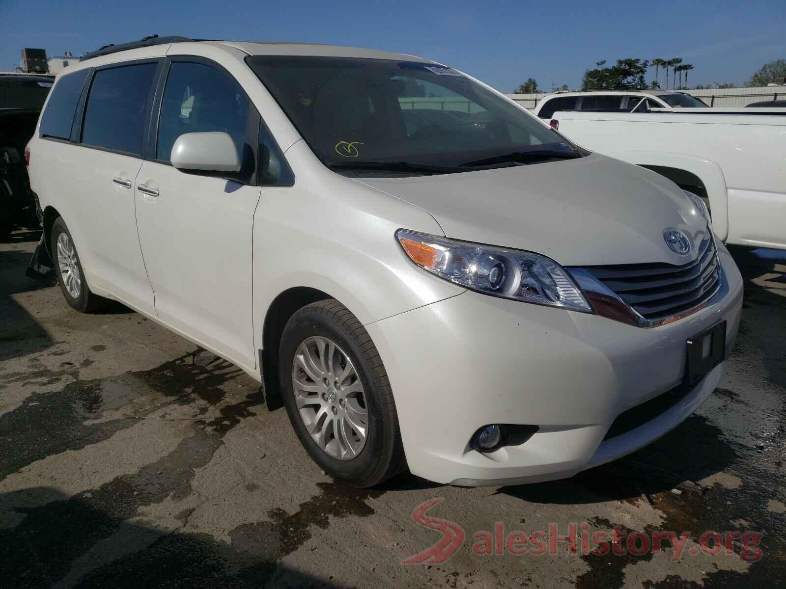 5TDYZ3DC4HS852309 2017 TOYOTA SIENNA