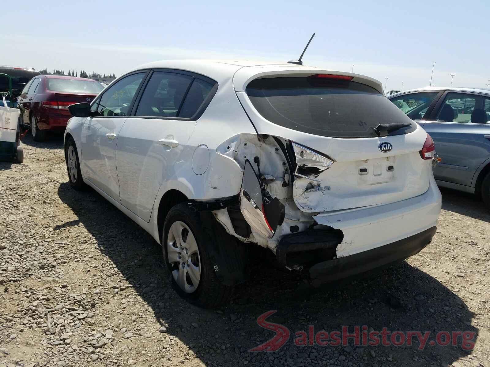 KNAFK5A83H5693082 2017 KIA FORTE