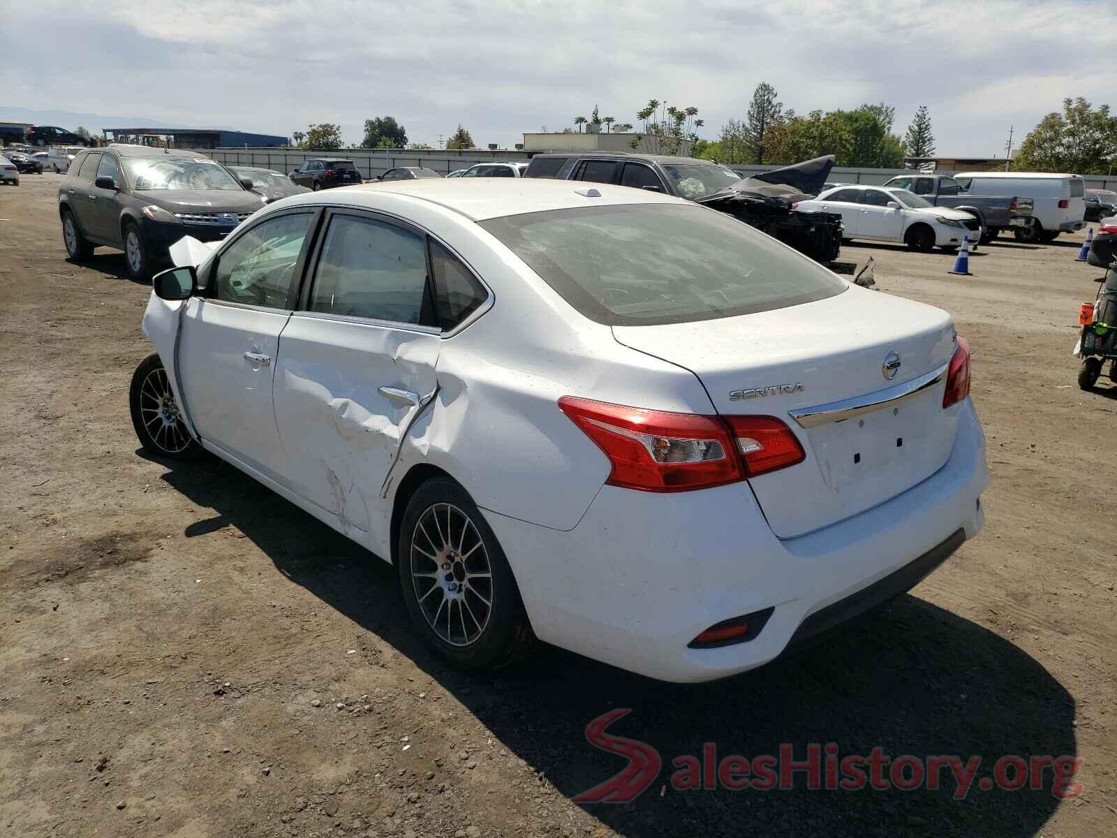 3N1AB7AP9HL648599 2017 NISSAN SENTRA