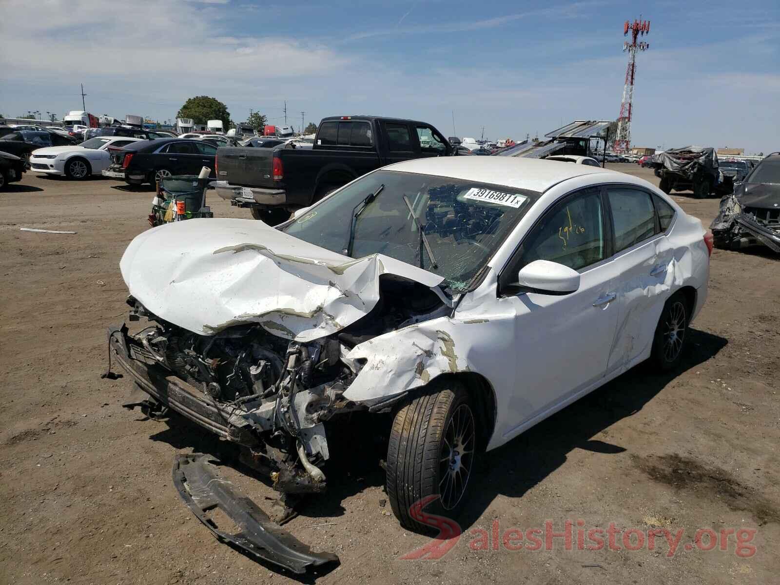 3N1AB7AP9HL648599 2017 NISSAN SENTRA