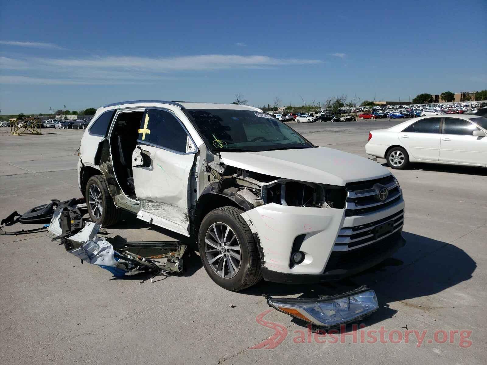 5TDJZRFH8JS539170 2018 TOYOTA HIGHLANDER