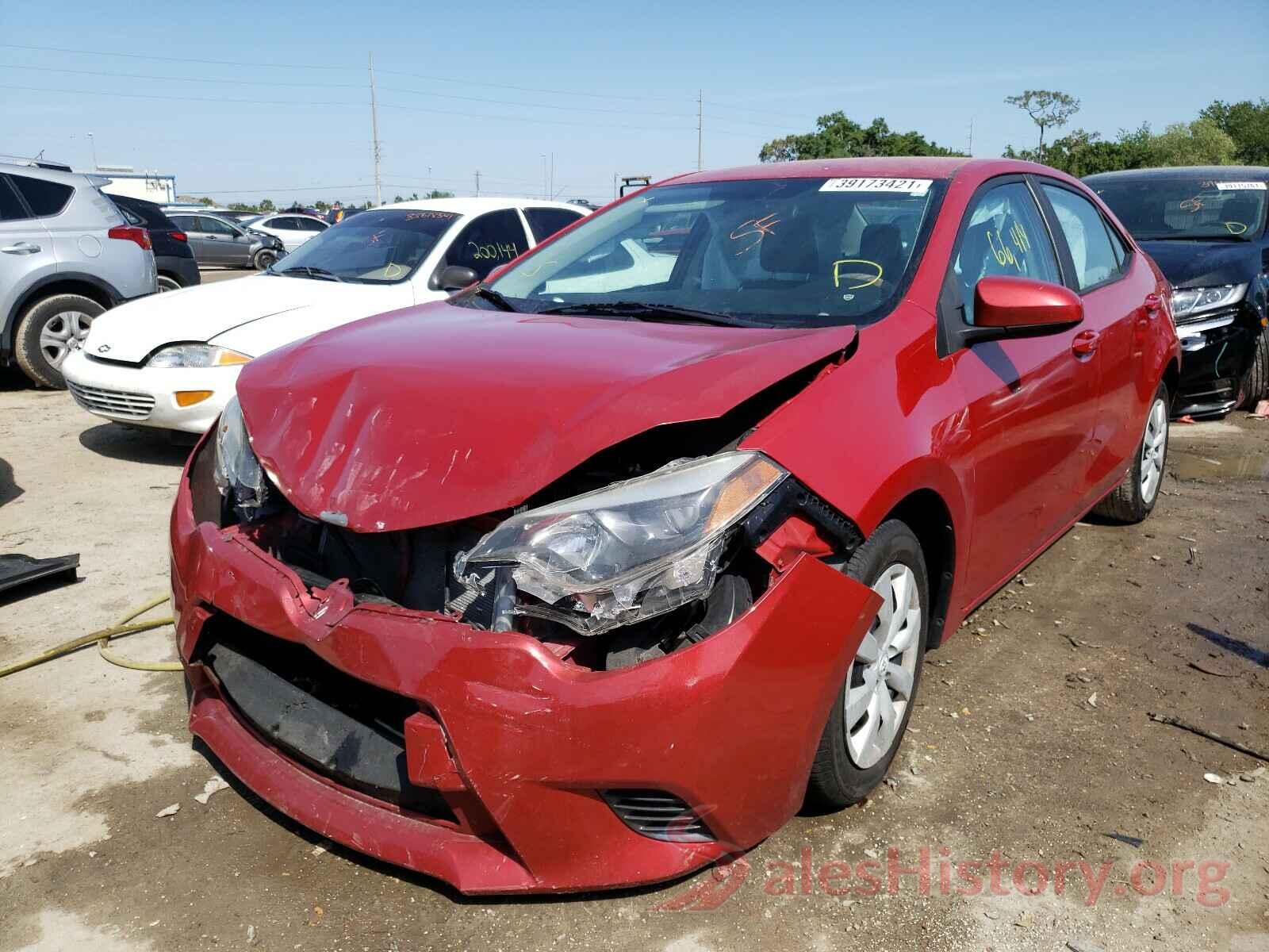 2T1BURHEXGC631145 2016 TOYOTA COROLLA