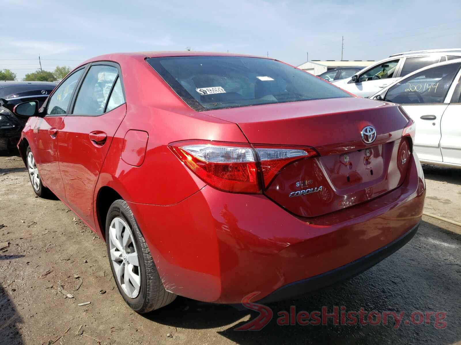 2T1BURHEXGC631145 2016 TOYOTA COROLLA