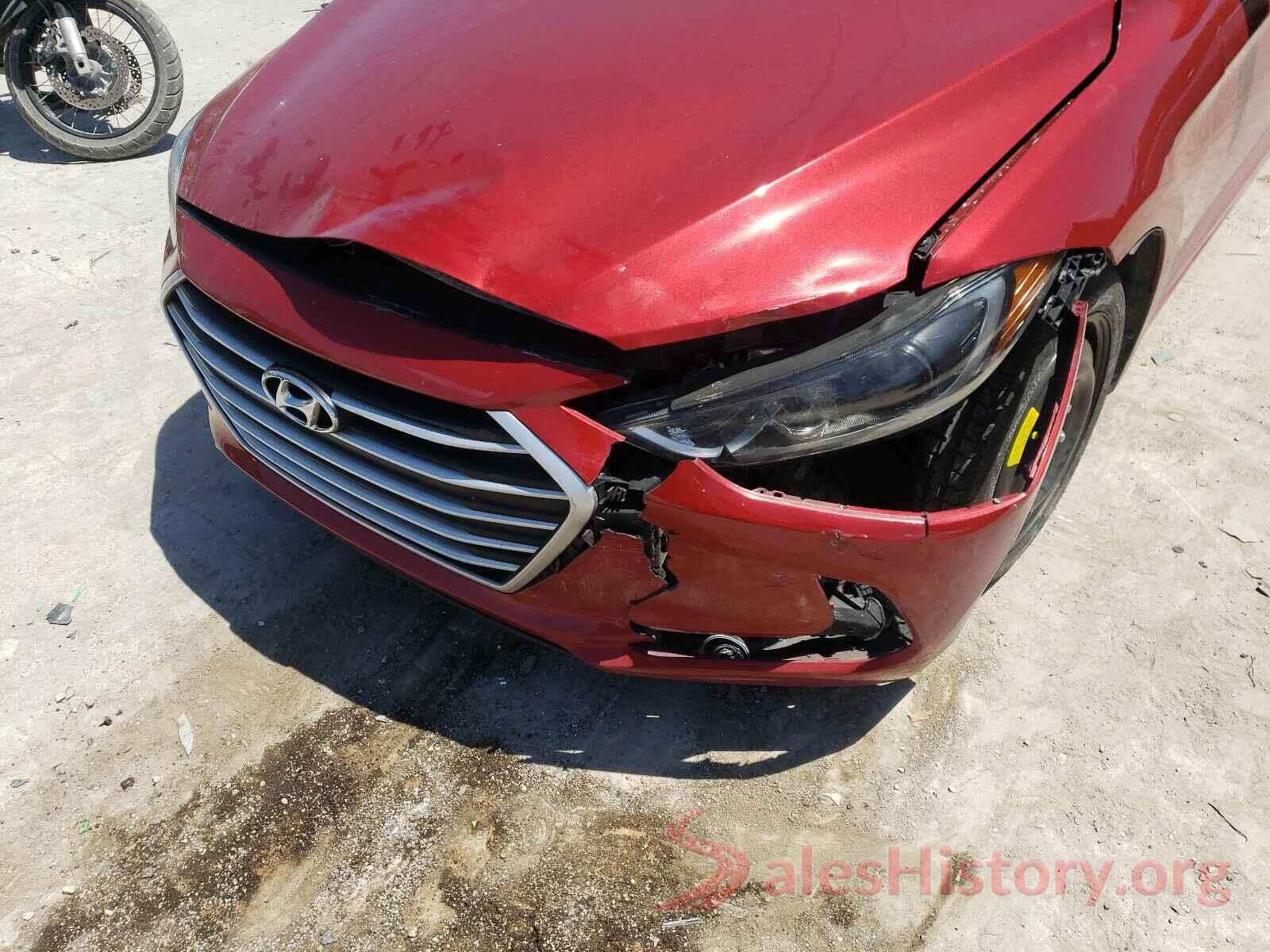 5NPD84LF7HH115873 2017 HYUNDAI ELANTRA