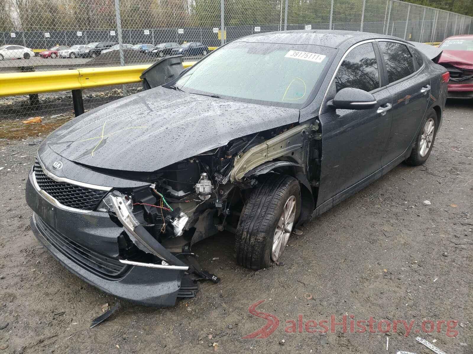 5XXGT4L35GG034219 2016 KIA OPTIMA