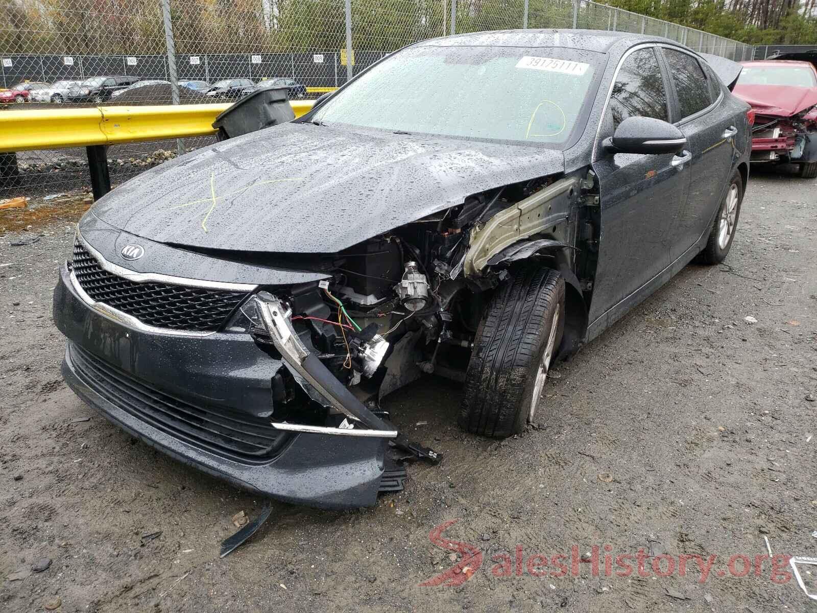 5XXGT4L35GG034219 2016 KIA OPTIMA