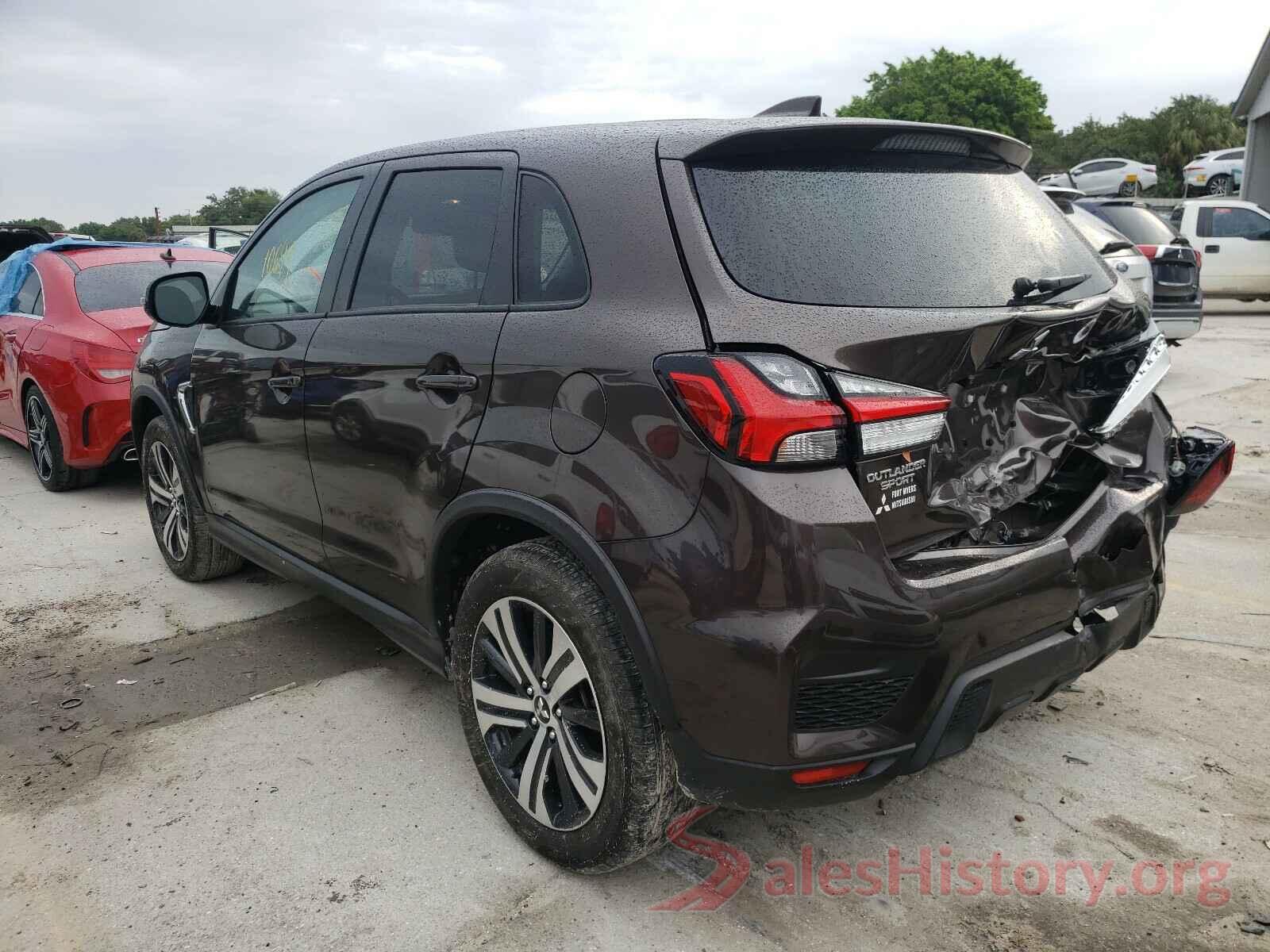 JA4AP4AU6LU015618 2020 MITSUBISHI OUTLANDER