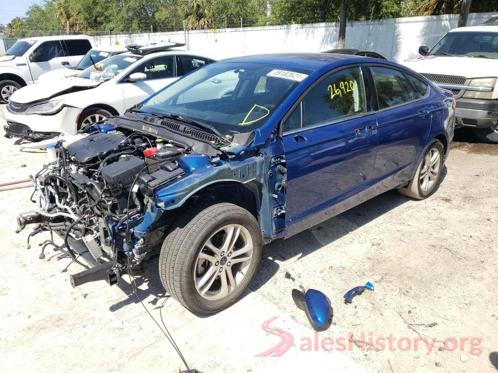 3FA6P0HD8JR160809 2018 FORD FUSION