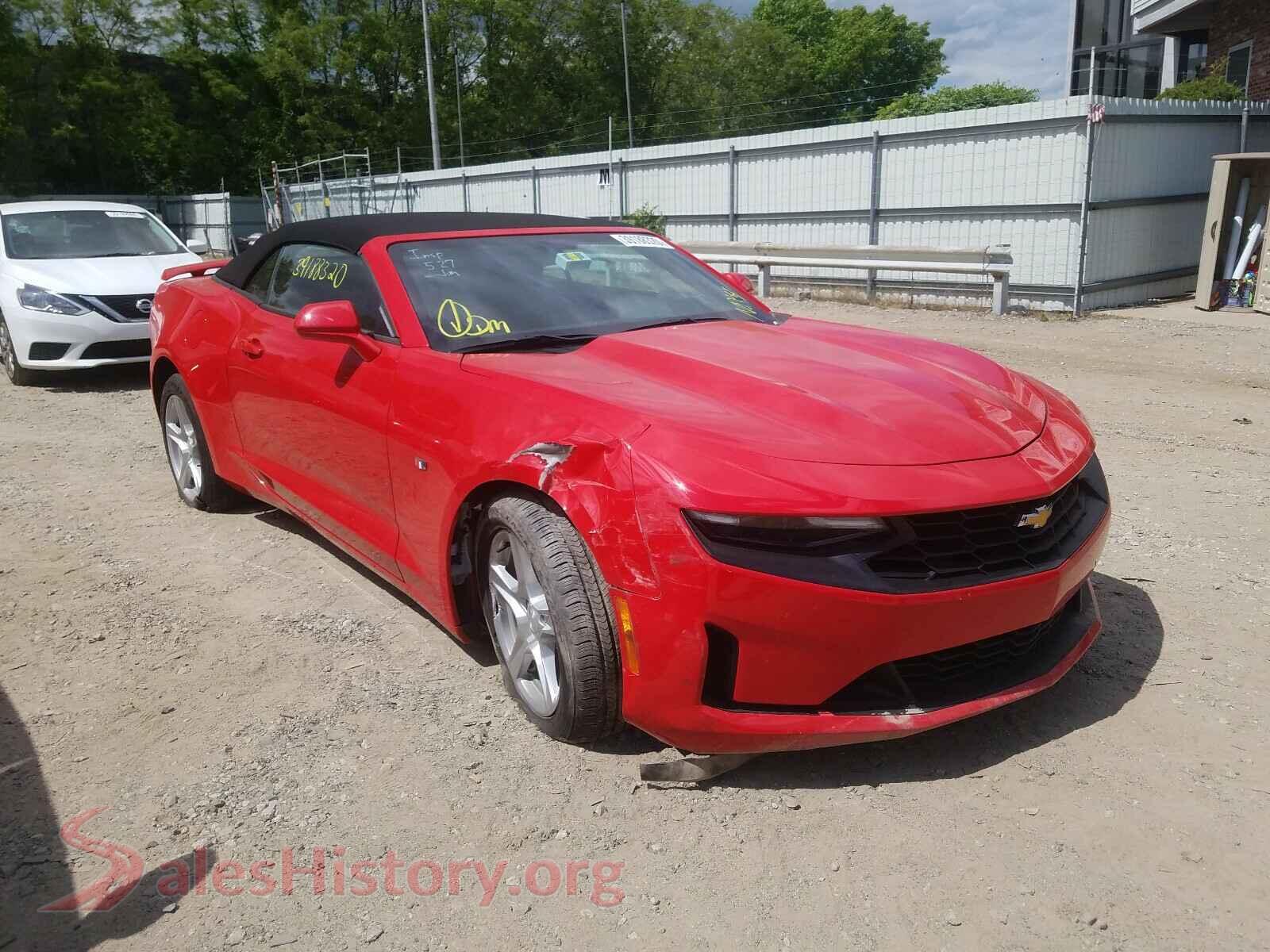 1G1FB3DX9K0126348 2019 CHEVROLET CAMARO