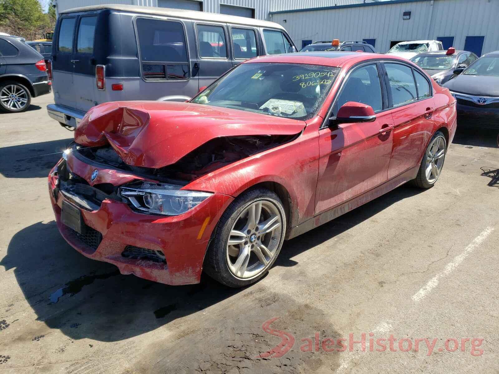 WBA8B7C33HK806505 2017 BMW 3 SERIES