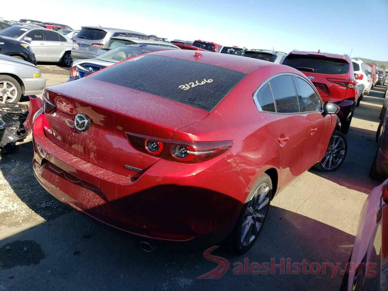 3MZBPAEM3KM101407 2019 MAZDA 3