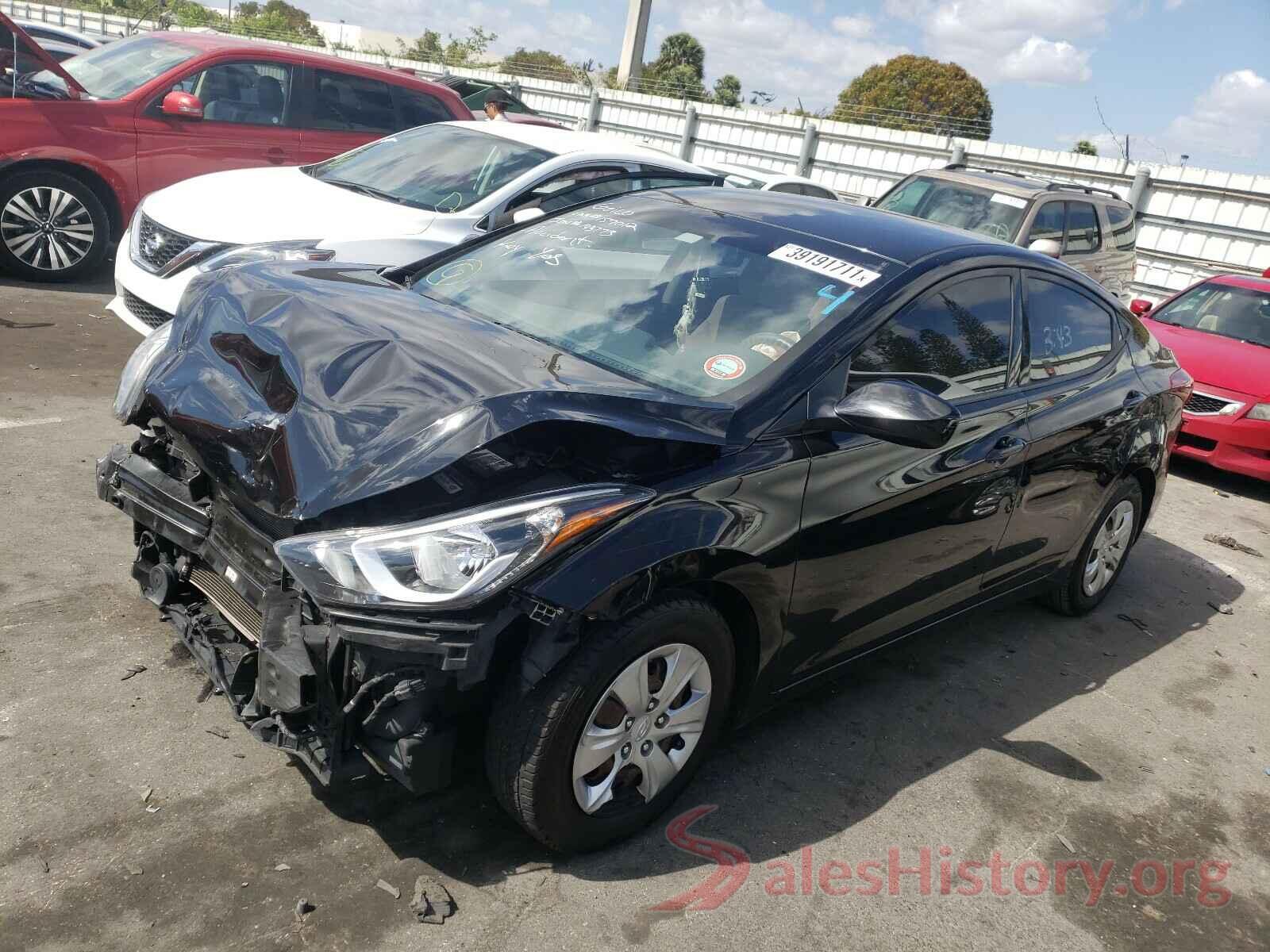 KMHDH4AE3GU573727 2016 HYUNDAI ELANTRA