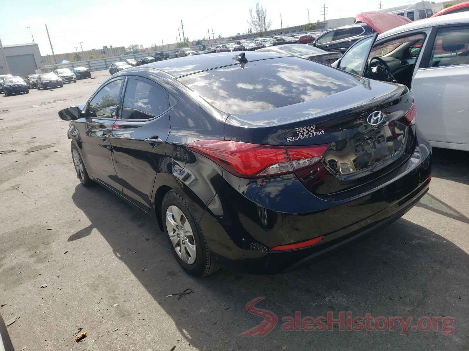 KMHDH4AE3GU573727 2016 HYUNDAI ELANTRA